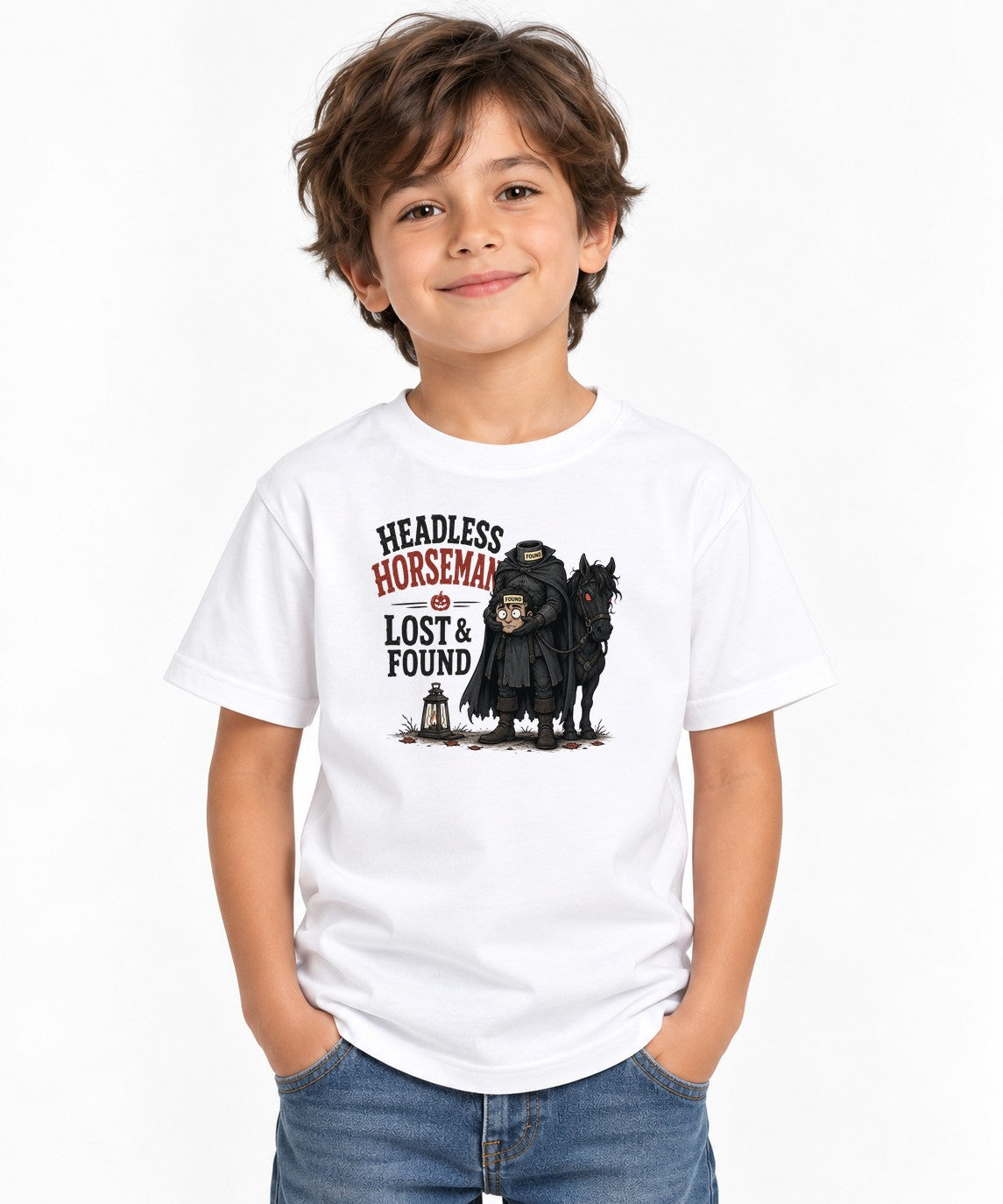 Headless Horseman Lost and Found Halloween Humor product image 1