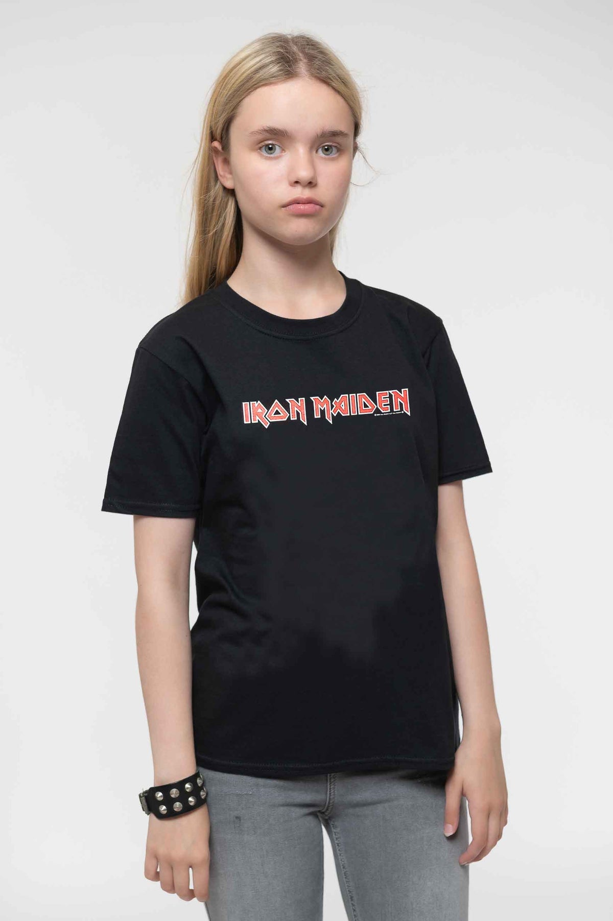 Iron Maiden Kids Classic Band Logo Tee product image 1