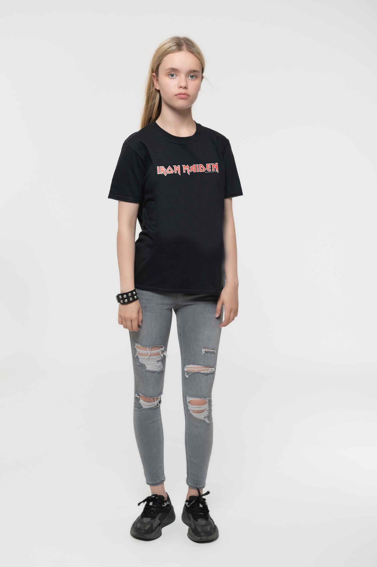 Iron Maiden Kids Classic Band Logo Tee product image 2
