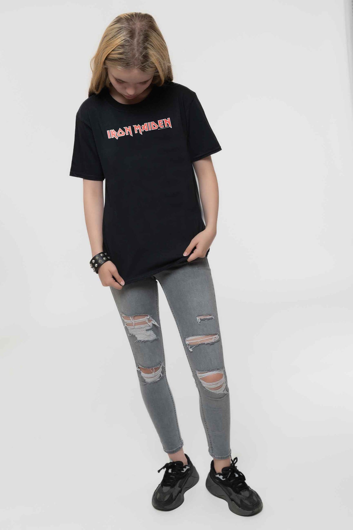 Iron Maiden Kids Classic Band Logo Tee product image 5