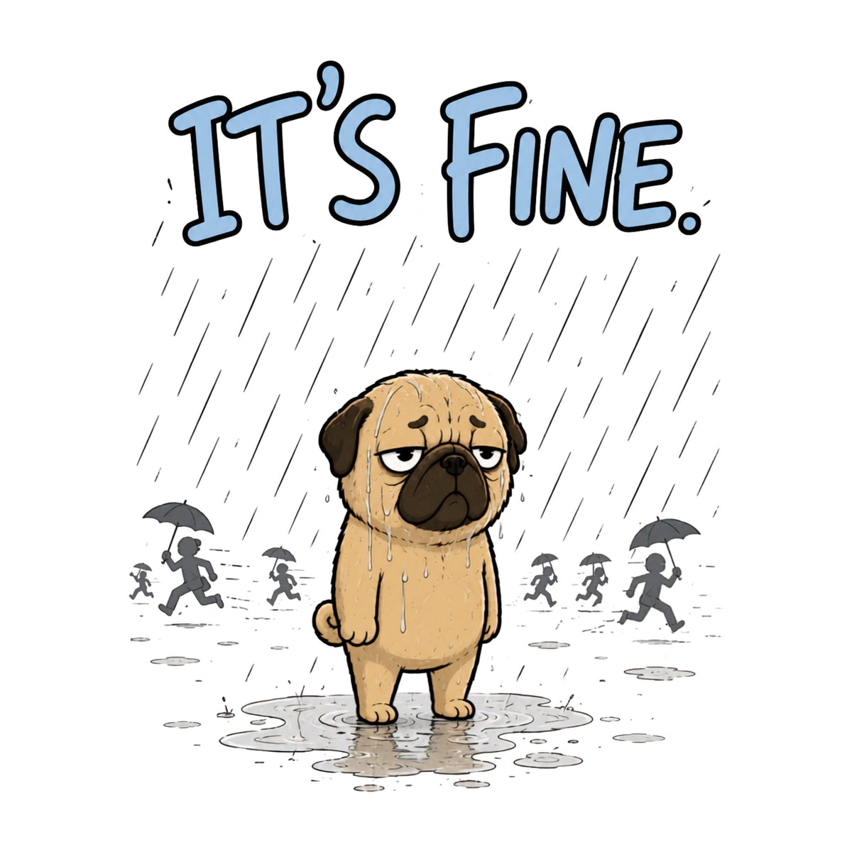 It's Fine Pug product image 3