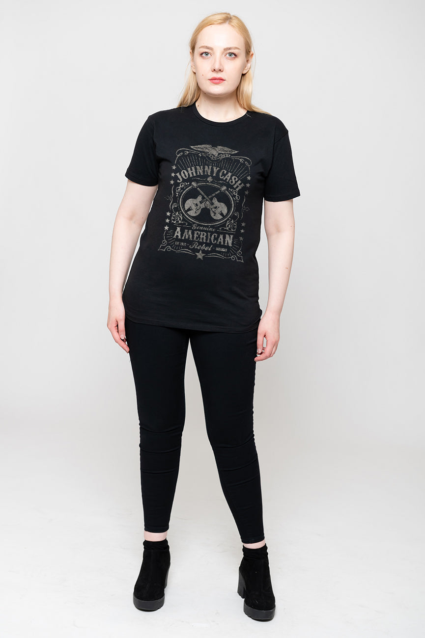Johnny Cash American Rebel T Shirt product image 2