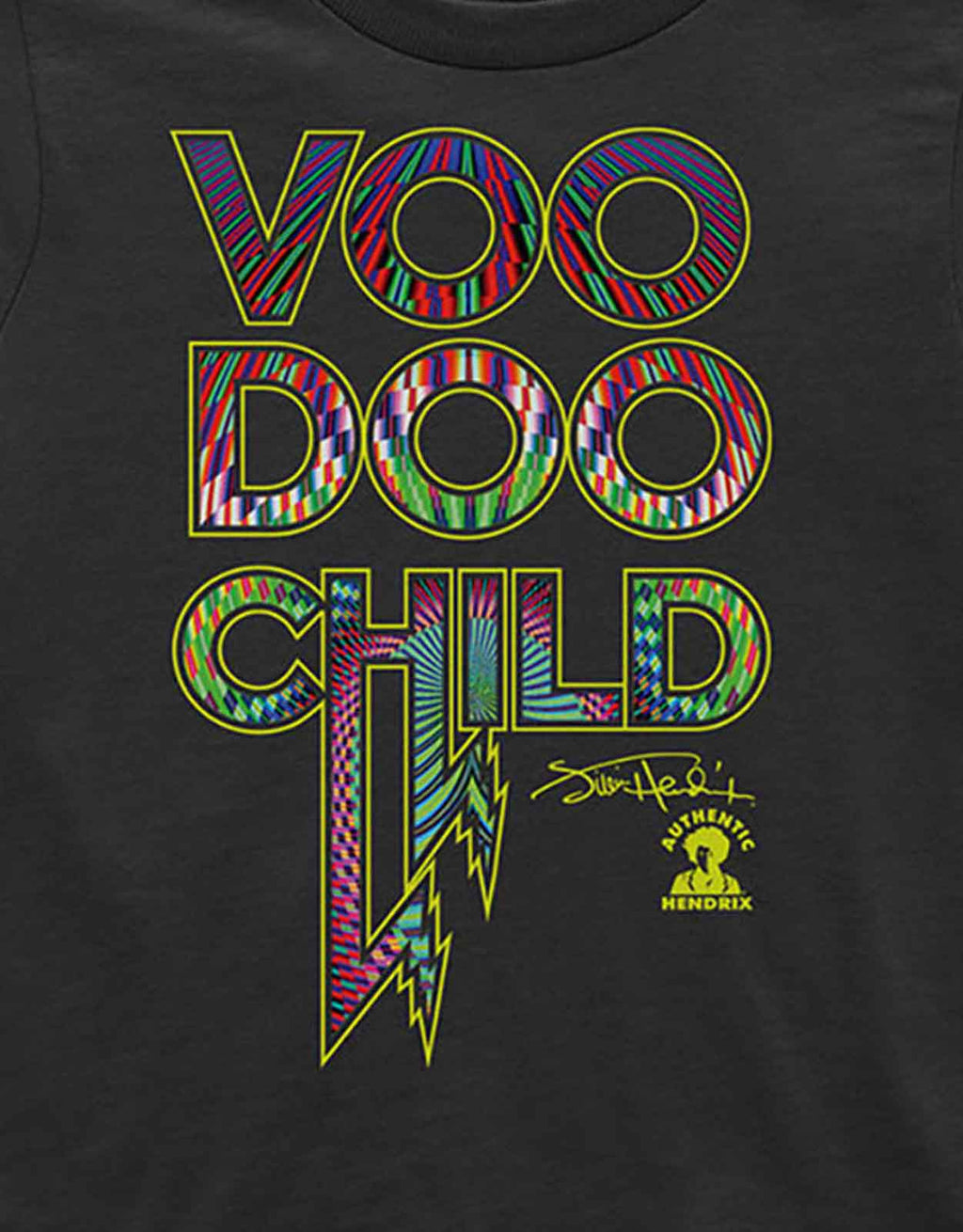 Jimi Hendrix Toddler Voodoo Child T Shirt product image 2