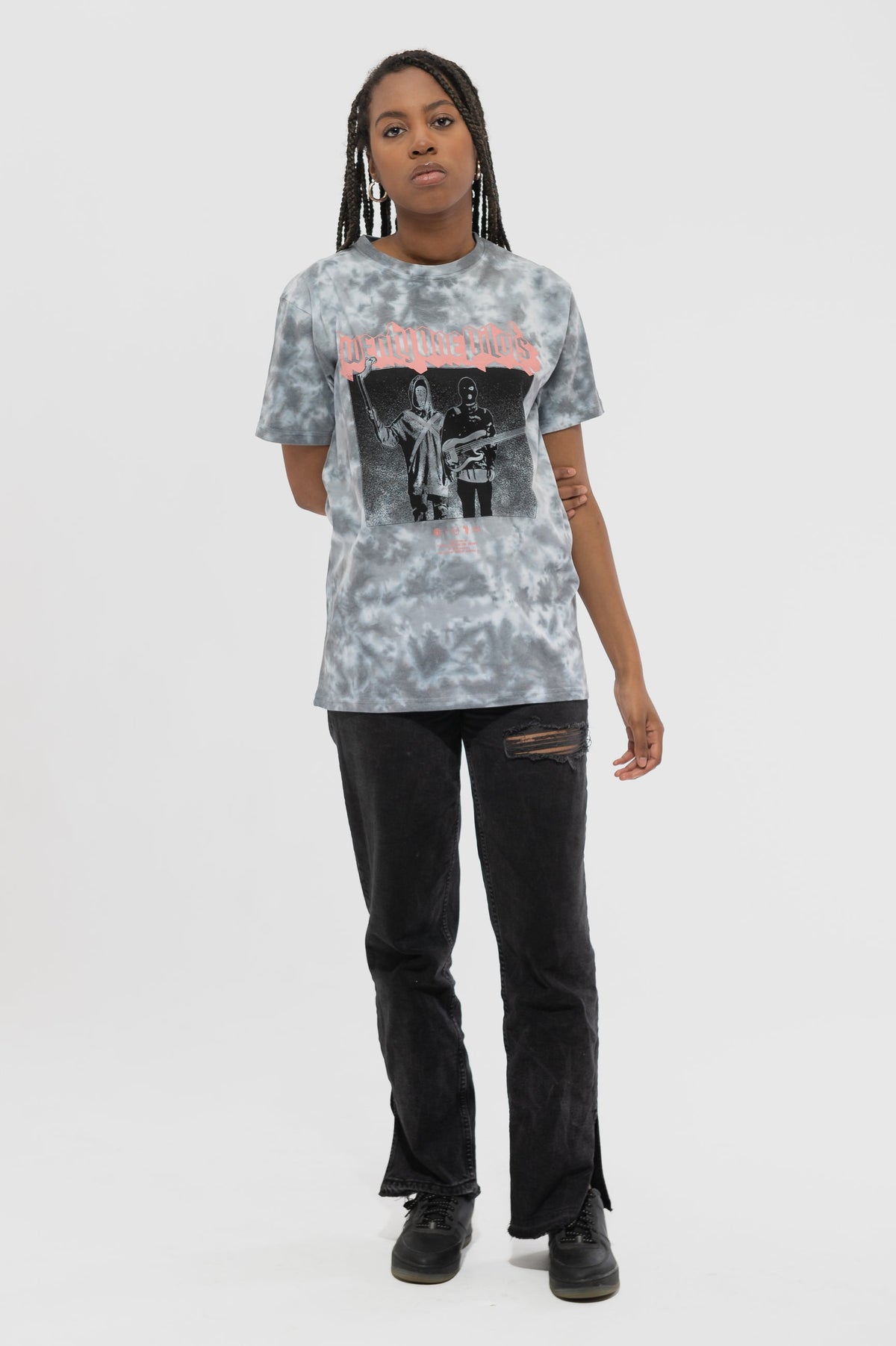 Twenty One Pilots Torch Bearers Dip Dye Wash T Shirt product image 2