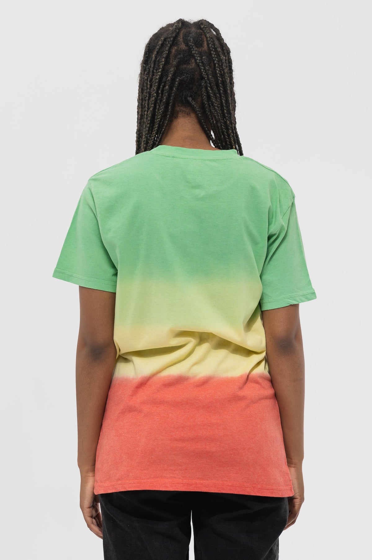 Bob Marley Montego Bay Dip Dye Green T Shirt product image 3