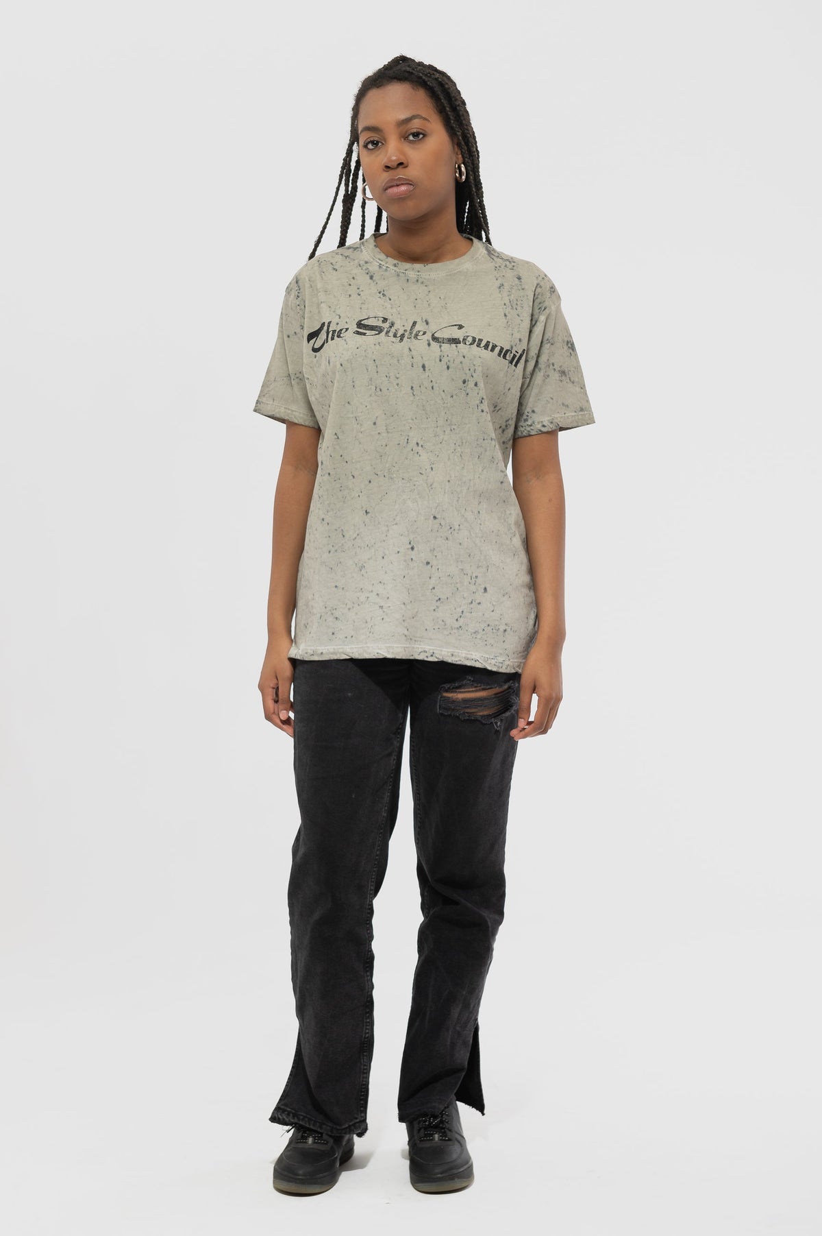 The Style Council T Shirt Band Logo Dip Dye Wash T product image 2