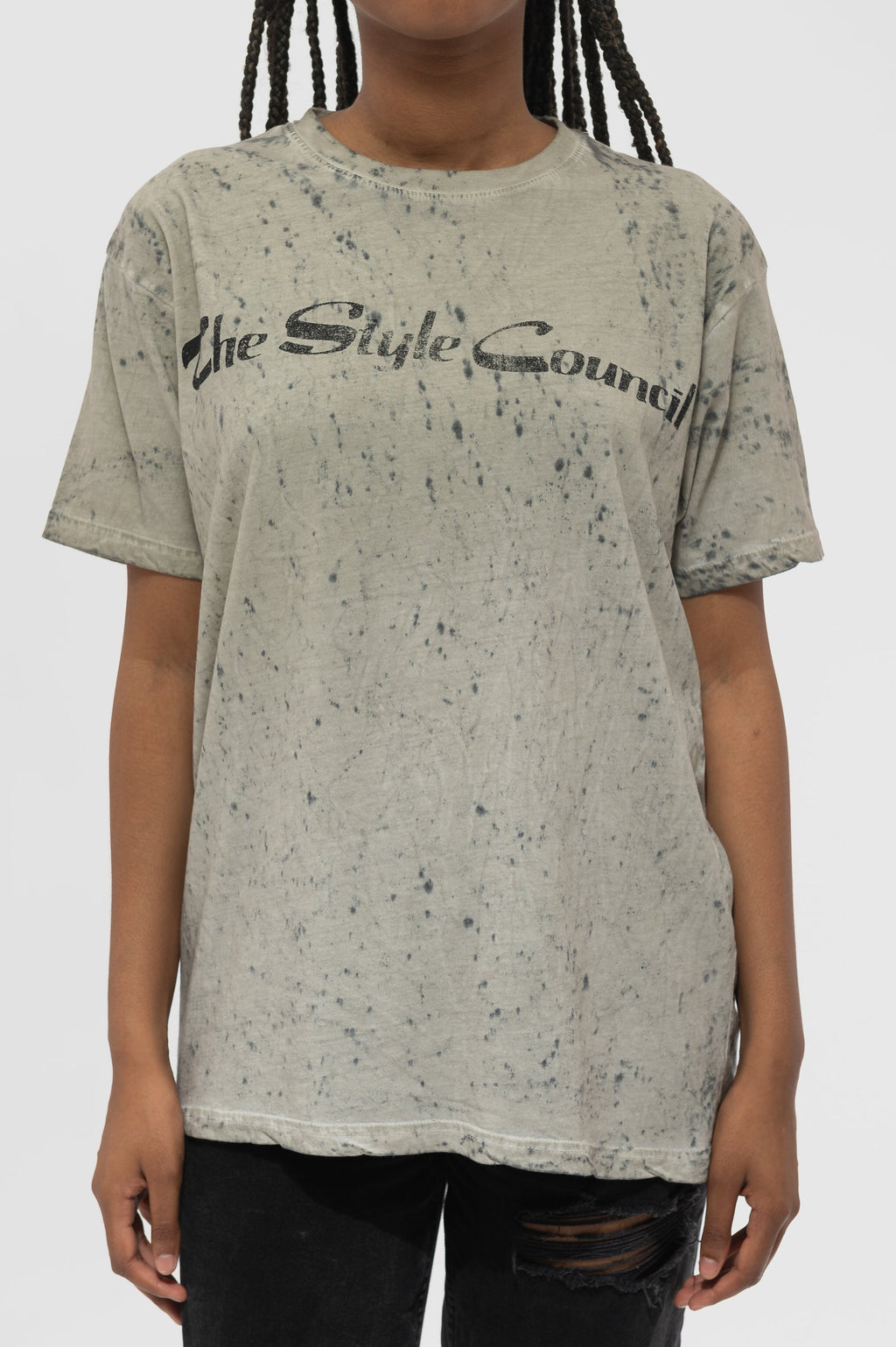 The Style Council T Shirt Band Logo Dip Dye Wash T product image 3