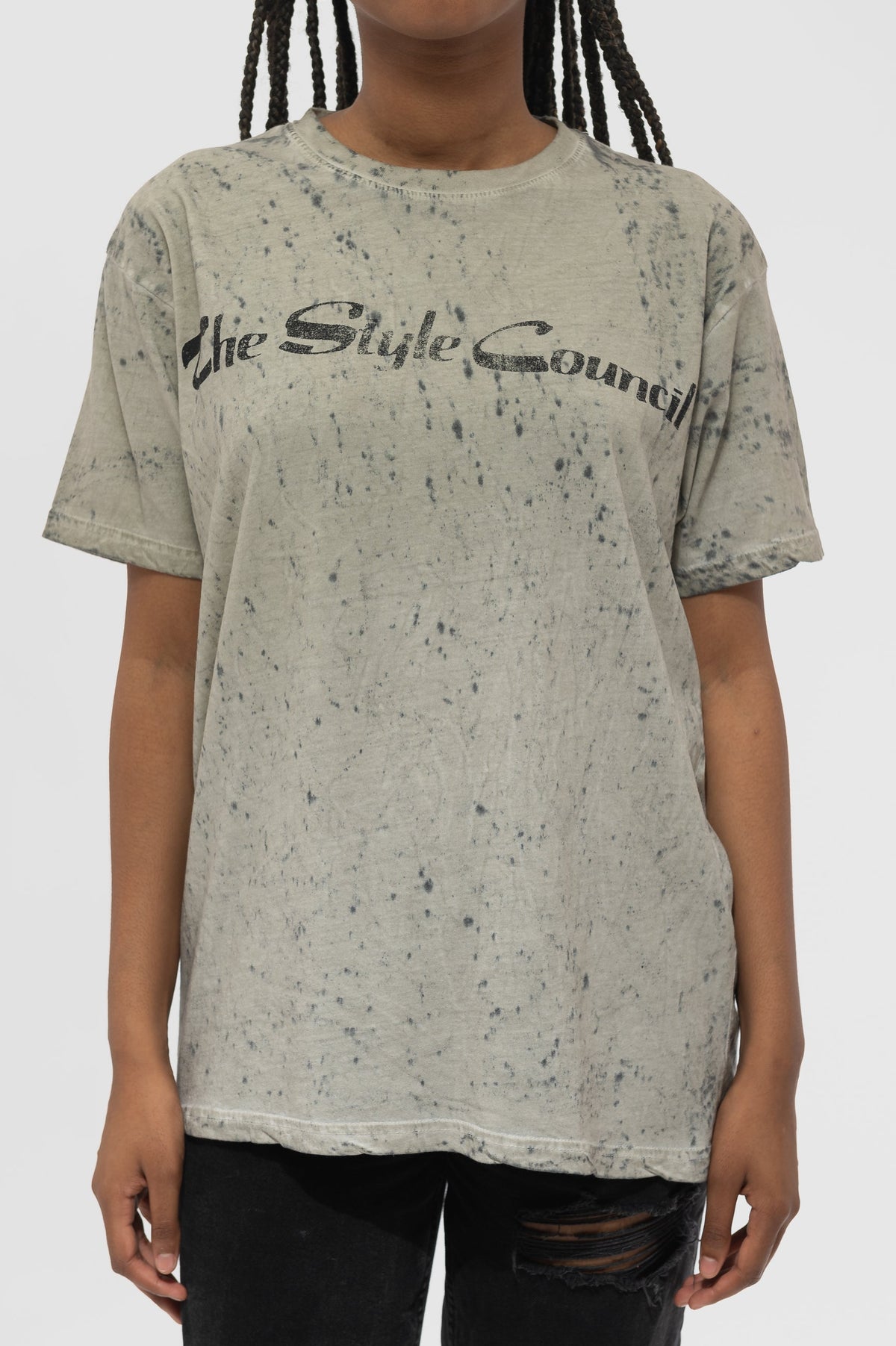 The Style Council T Shirt Band Logo Dip Dye Wash T product image 3