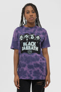 Black Sabbath Band Logo Dye Wash T Shirt product image 1