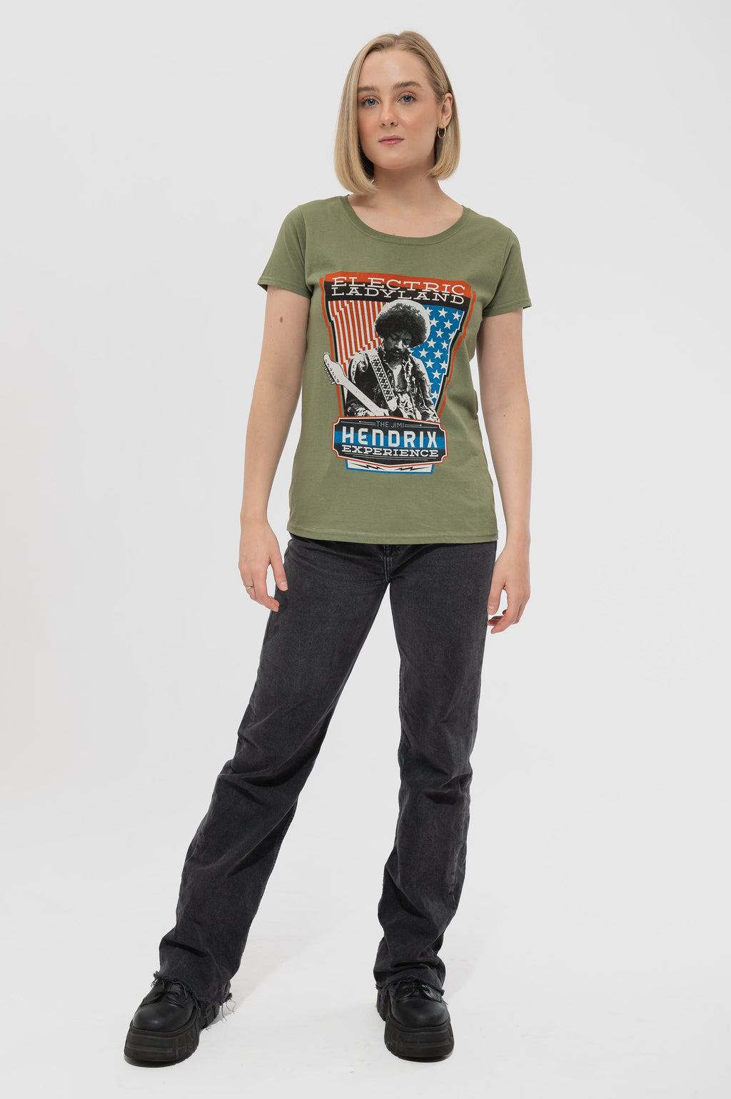 Jimi Hendrix Electric Ladyland Skinny T Shirt product image 2