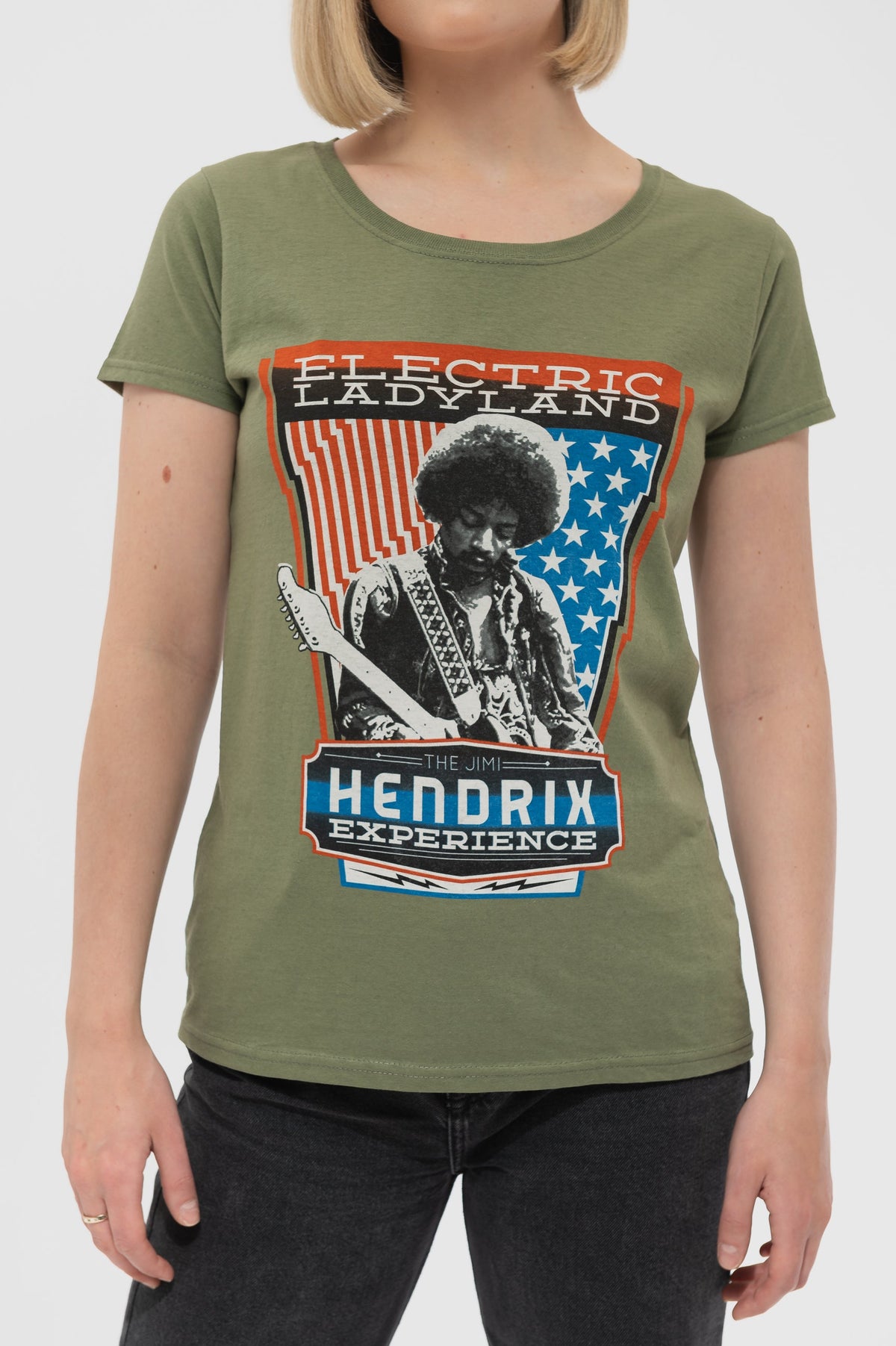 Jimi Hendrix Electric Ladyland Skinny T Shirt product image 3