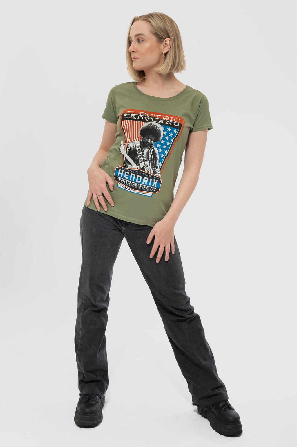 Jimi Hendrix Electric Ladyland Skinny T Shirt product image 5