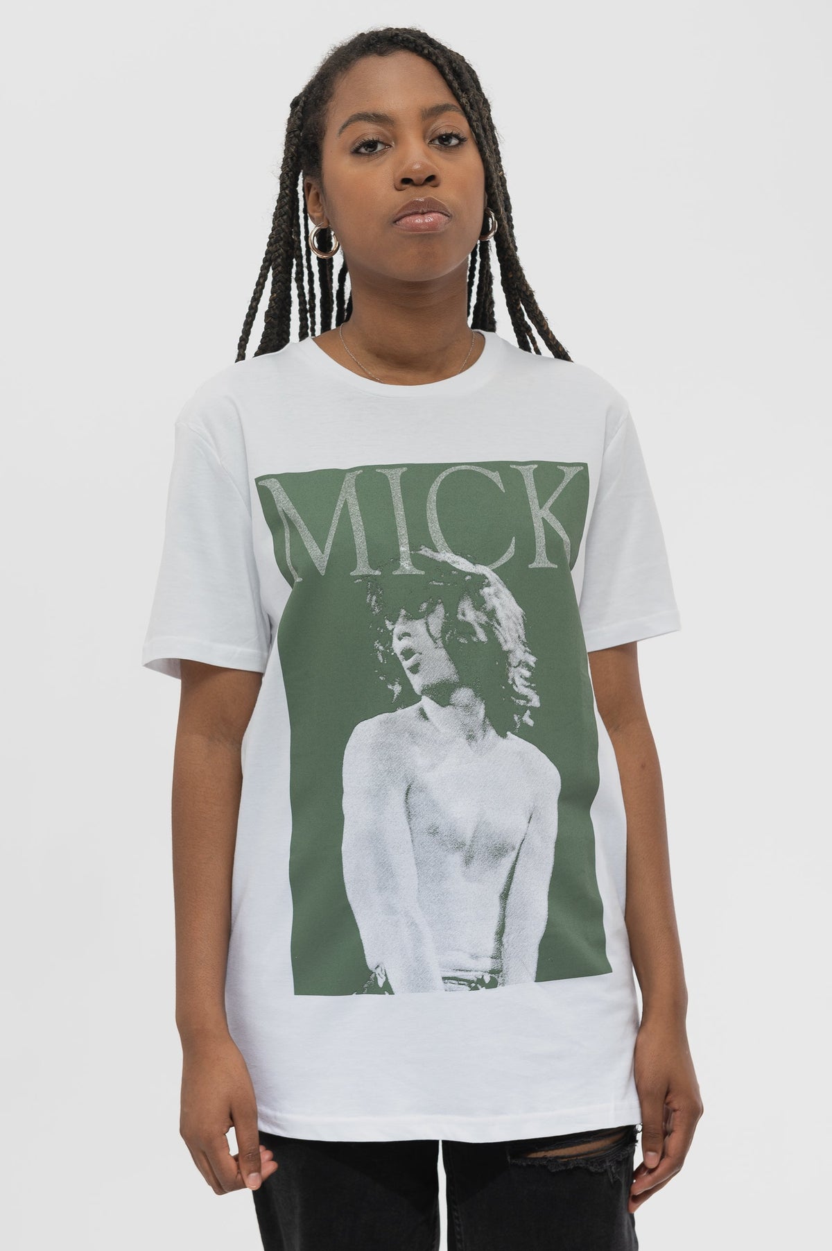 The Rolling Stones Retro Mick Jagger Live T Shirt product image 1