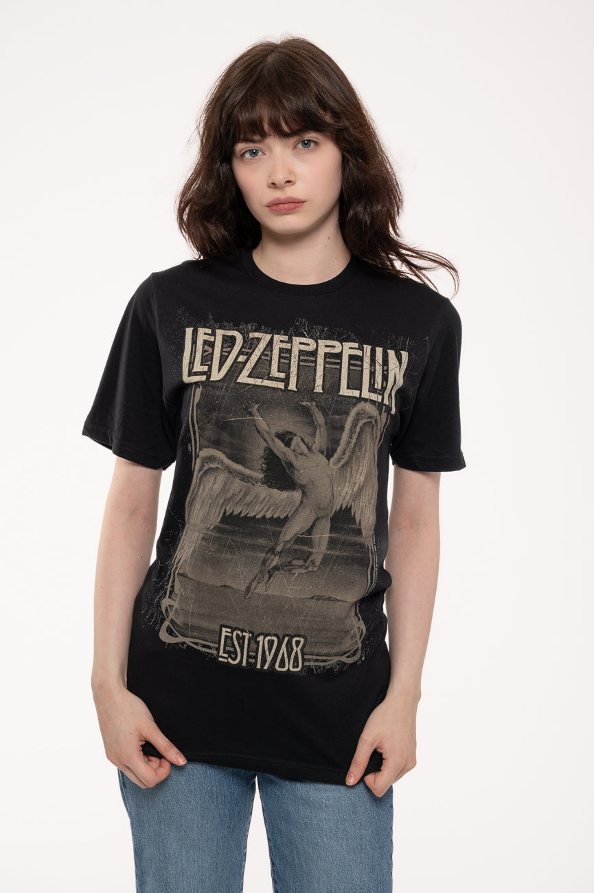 Led Zeppelin Faded Falling T Shirt product image 1
