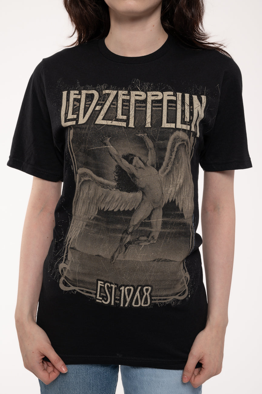 Led Zeppelin Faded Falling T Shirt product image 3