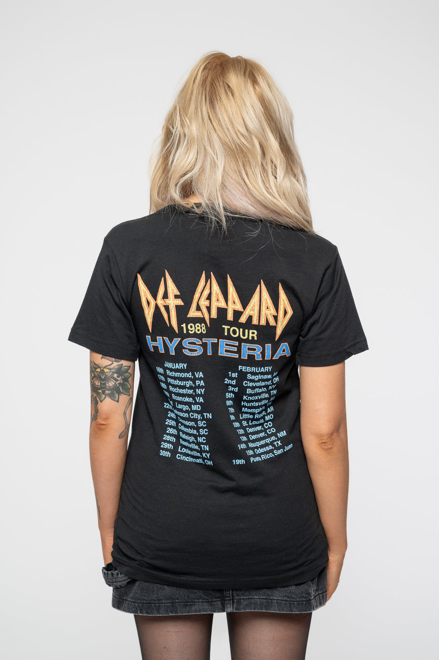 Def Leppard Hysteria 88 Tour T Shirt product image 4