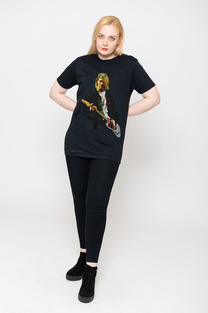 Kurt Cobain Guitar Stance T Shirt product image 5