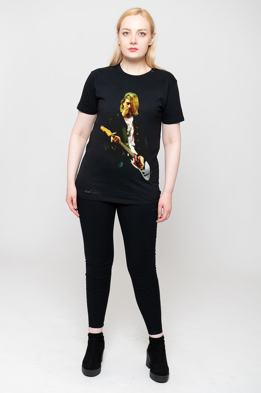 Kurt Cobain Guitar Stance T Shirt product image 2