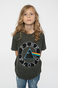 Pink Floyd Kids Circle Band Logo Charcoal Tee product image 1