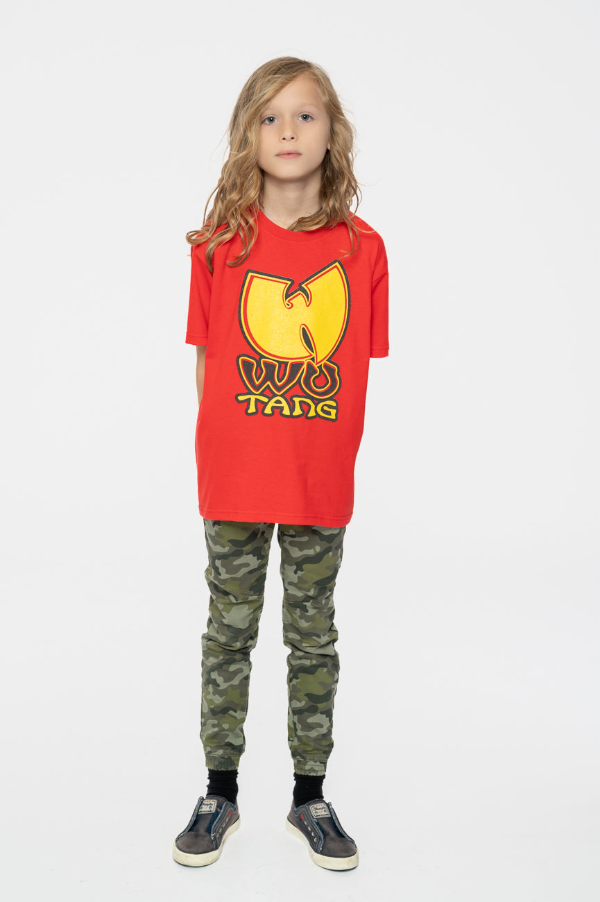 Wu-Tang Clan Kids Classic Logo Red T Shirt product image 2