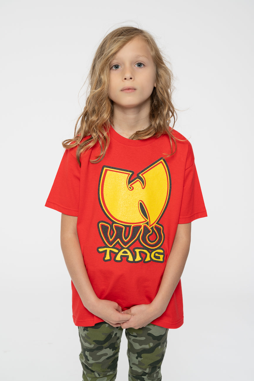 Wu-Tang Clan Kids Classic Logo Red T Shirt product image 1