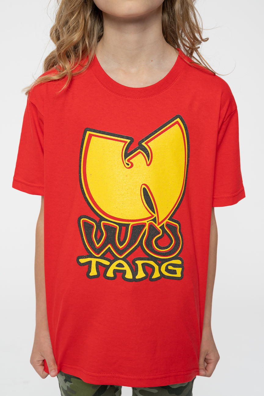 Wu-Tang Clan Kids Classic Logo Red T Shirt product image 3