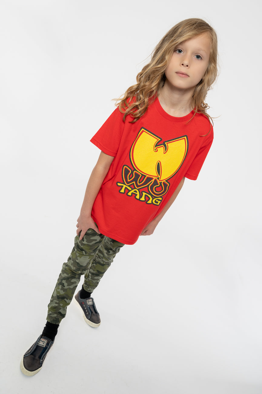 Wu-Tang Clan Kids Classic Logo Red T Shirt product image 5