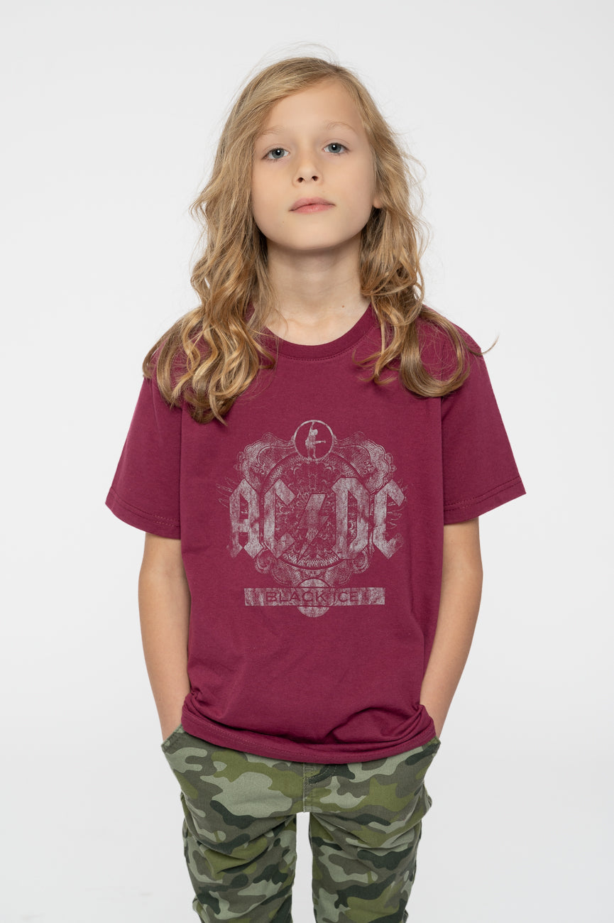 AC/DC Kids Black Ice T Shirt product image 1