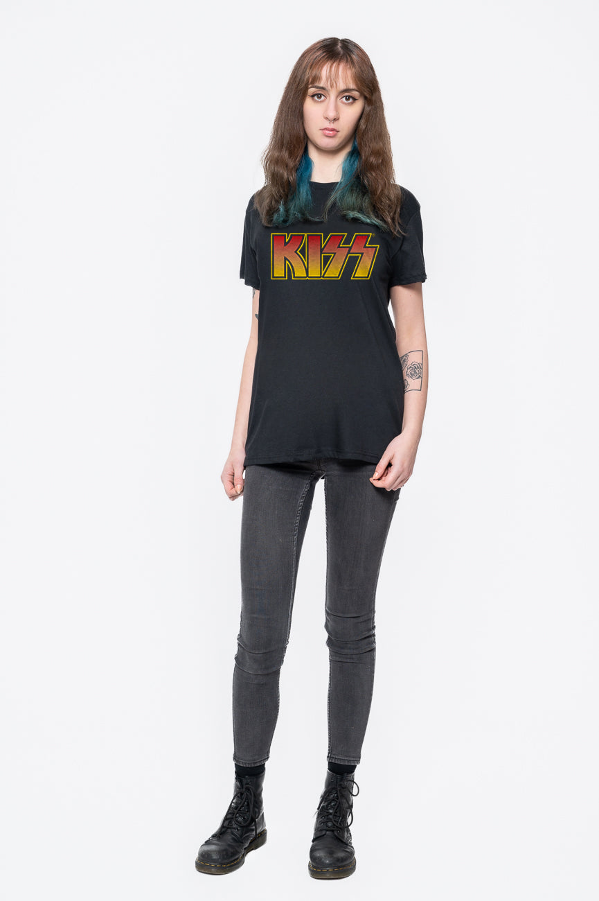 Kiss Vintage Band Logo T Shirt product image 2