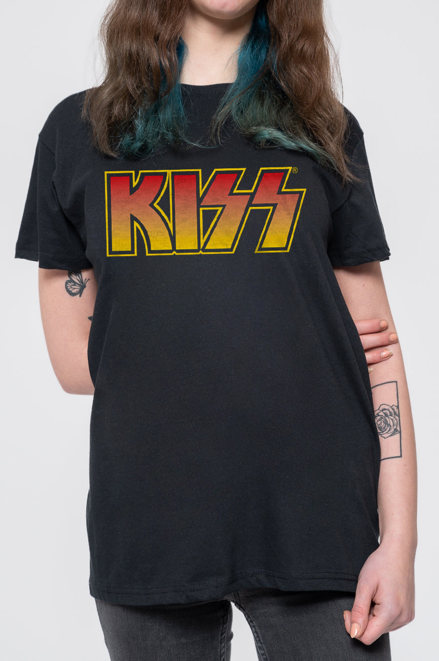 Kiss Vintage Band Logo T Shirt product image 3