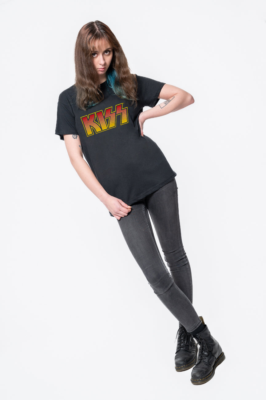 Kiss Vintage Band Logo T Shirt product image 5