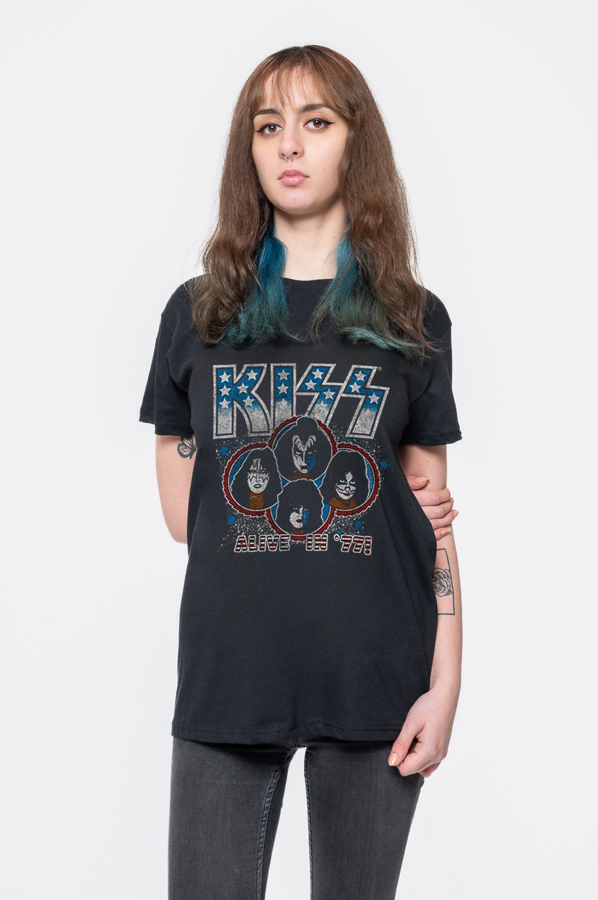 Kiss Alive In '77 T Shirt product image 1