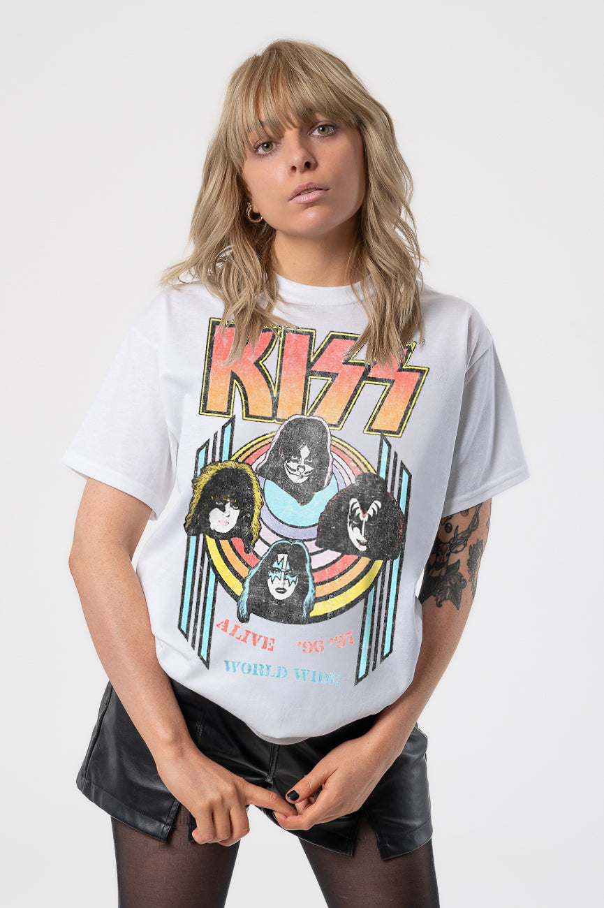 KISS Alive World Wide T Shirt product image 1