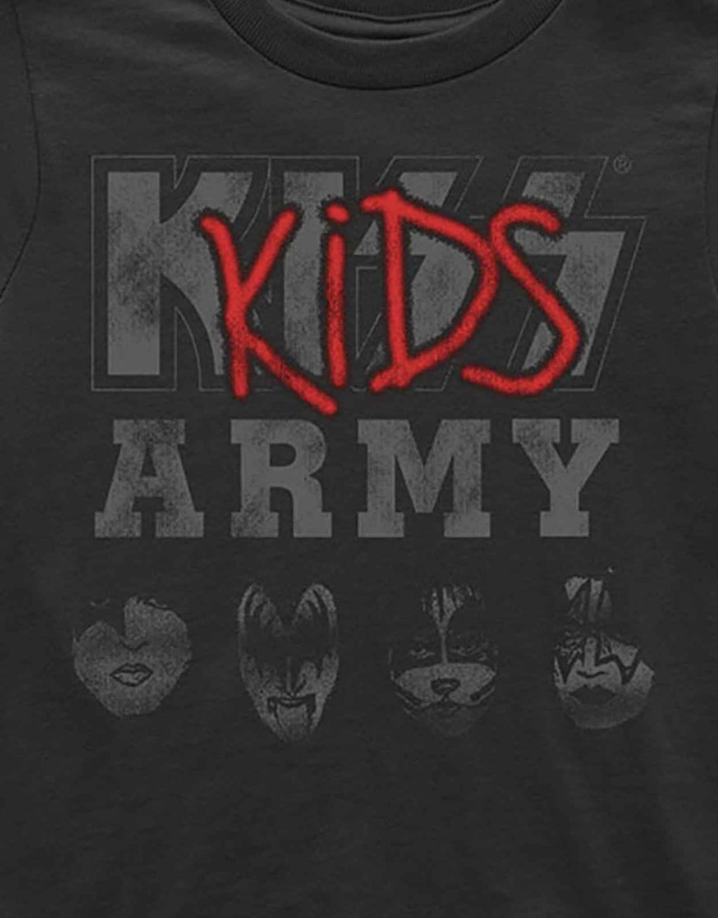 Kiss Toddler Army Band Logo T Shirt product image 2