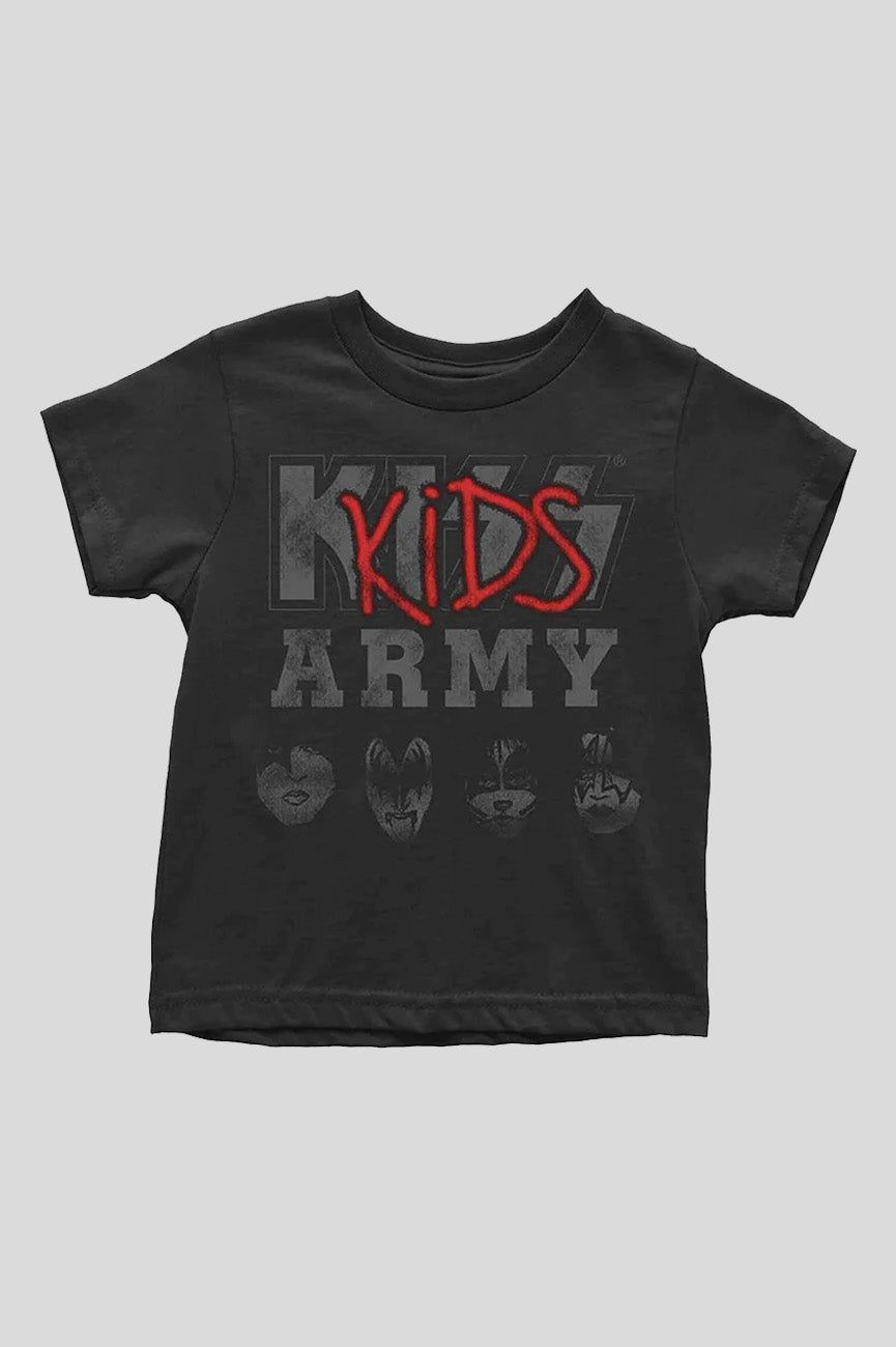 Kiss Toddler Army Band Logo T Shirt product image 1