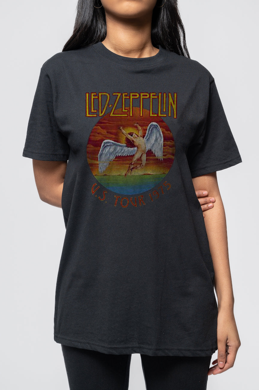 Led Zeppelin USA Tour 75 T Shirt product image 3