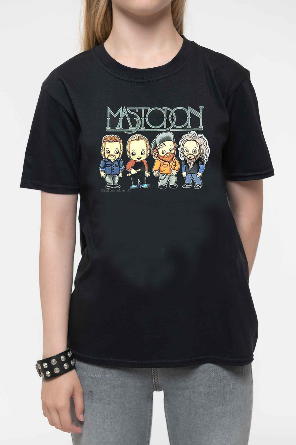 Mastodon Kids Band Characters Tee product image 3