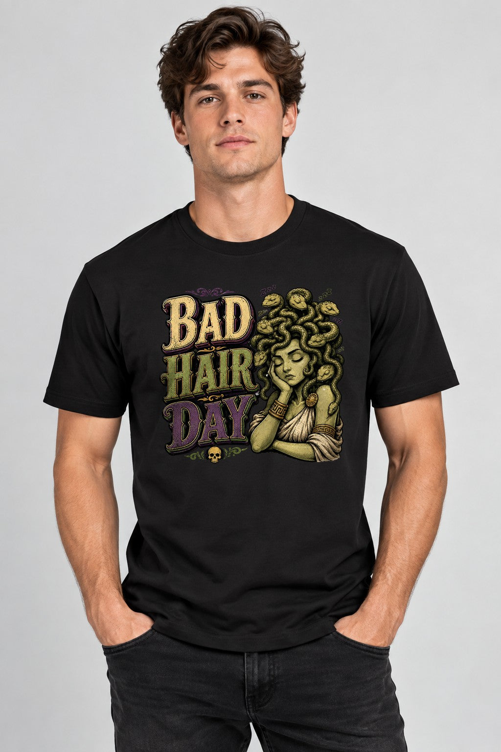 Medusa Bad Hair Day Greek Mythology Humor product image 2