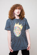 Biggie Smalls Crown Logo Tie Dye T Shirt product image 1