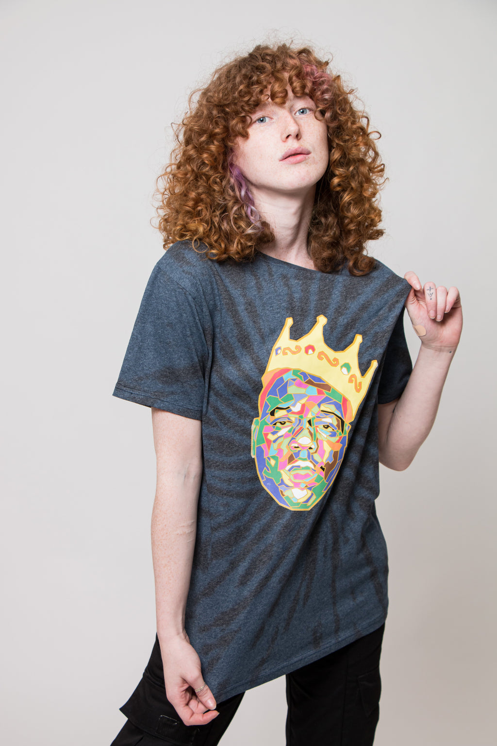Biggie Smalls Crown Logo Tie Dye T Shirt product image 4