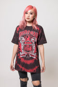 Johnny Cash Ring of Fire Tie Dye T Shirt