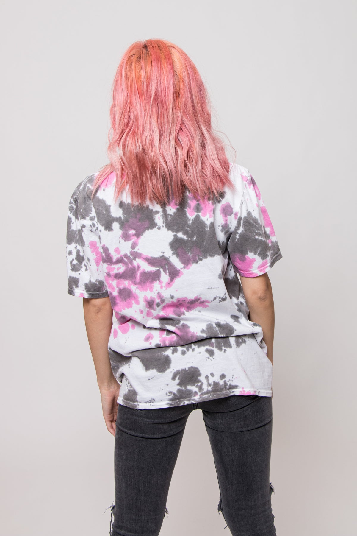 Yungblud Scratch Oval Dip Dye T Shirt product image 3