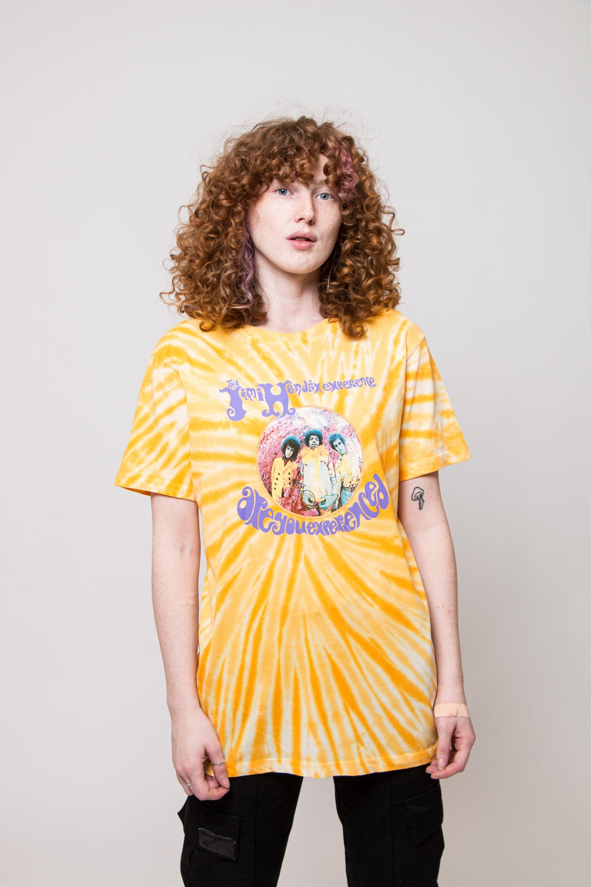 Jimi Hendrix Are You Experienced Tie Dye T Shirt product image 1