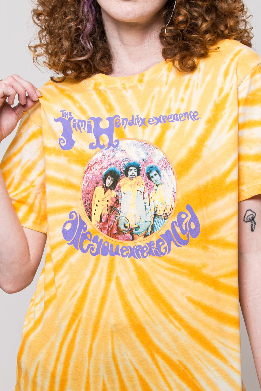 Jimi Hendrix Are You Experienced Tie Dye T Shirt product image 2