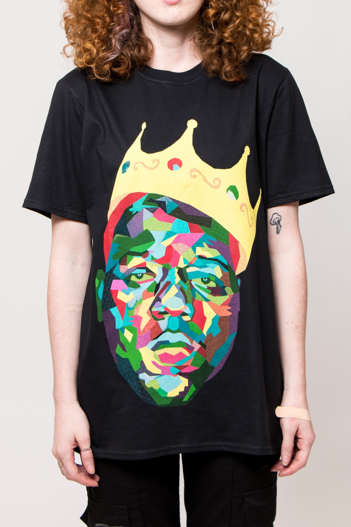 Biggie Smalls Crown Portrait T Shirt product image 3