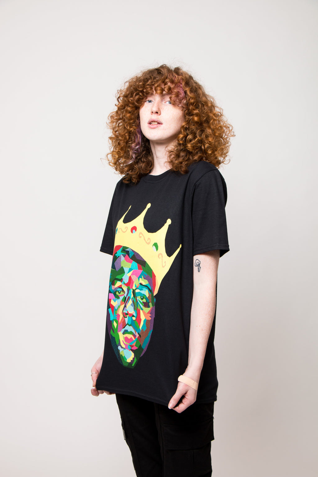Biggie Smalls Crown Portrait T Shirt product image 1