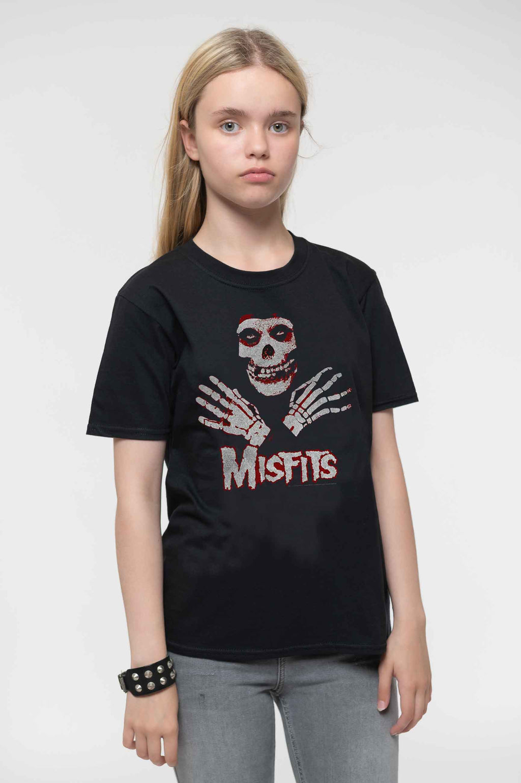 Misfits Kids Hands Band Logo T Shirt product image 1
