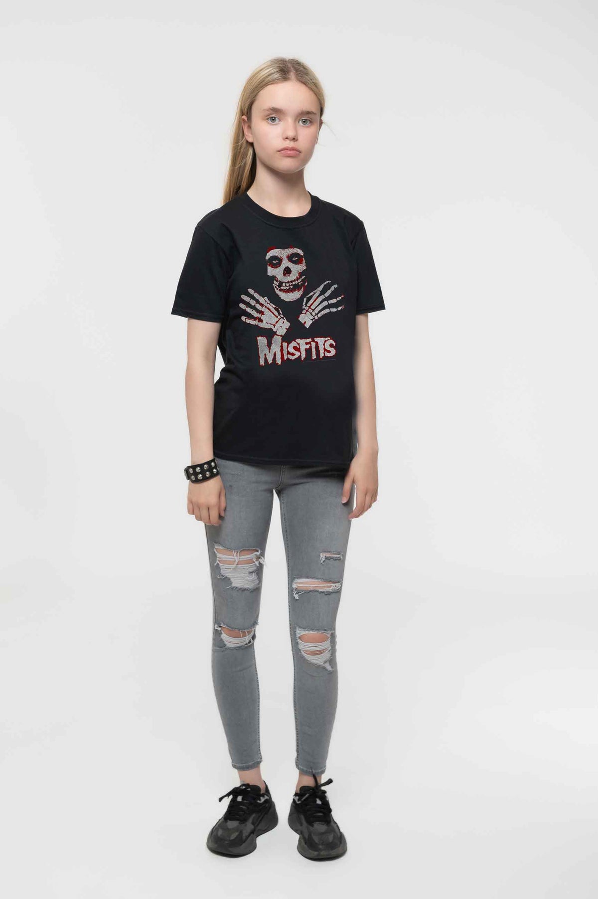 Misfits Kids Hands Band Logo T Shirt product image 2