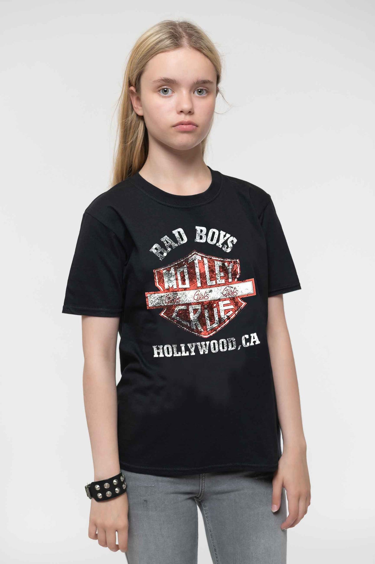 Motley Crue Kids Bad Boys Shield Tee product image 1