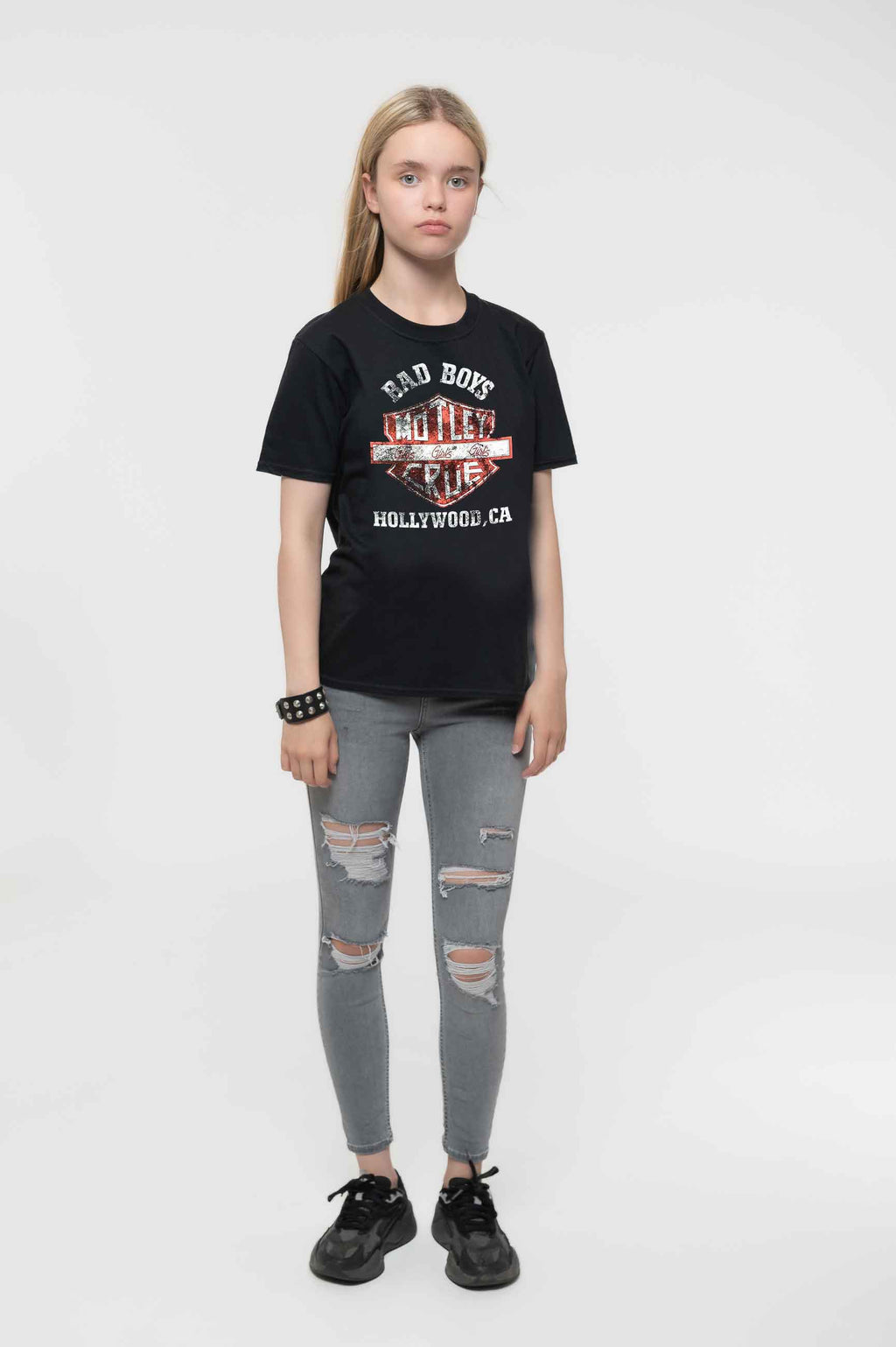 Motley Crue Kids Bad Boys Shield Tee product image 2